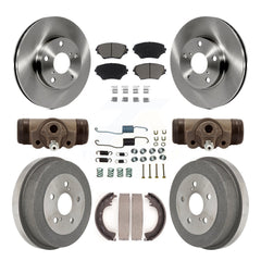 CMX K8C-102873 Disc Brake Kit for 2001-2002 Toyota RAV4 - Front and Rear product image