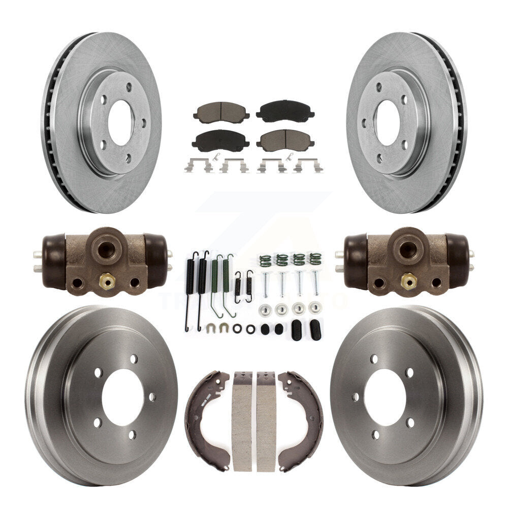 CMX K8C-102878 Disc Brake Kit for 2007-2012 Dodge Caliber - Front and Rear product image