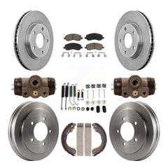 CMX K8C-102878 Disc Brake Kit for 2007-2012 Dodge Caliber - Front and Rear product image