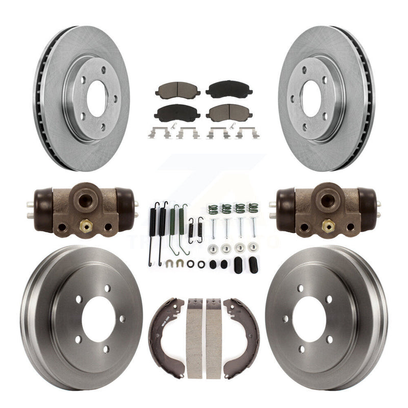 CMX K8C-102878 Disc Brake Kit for 2007-2012 Dodge Caliber - Front and Rear product image