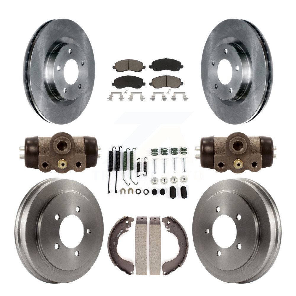 CMX K8C-102879 Disc Brake Kit for 2007-2017 Dodge Caliber, Dodge Avenger, Jeep Compass & more - Front and Rear product image
