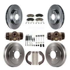 CMX K8C-102879 Disc Brake Kit for 2007-2017 Dodge Caliber, Dodge Avenger, Jeep Compass & more - Front and Rear product image