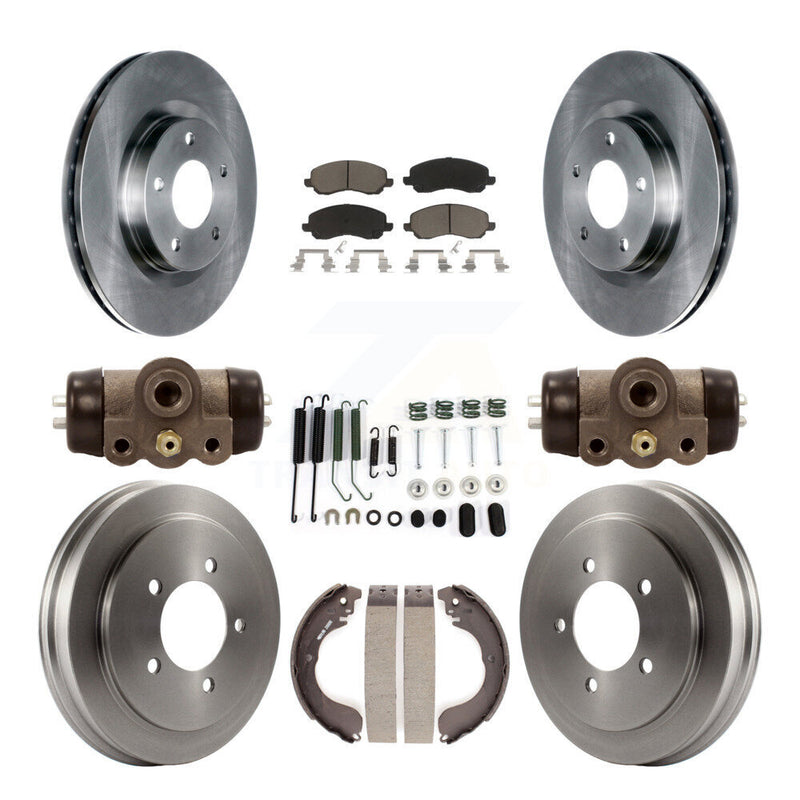 CMX K8C-102879 Disc Brake Kit for 2007-2017 Dodge Caliber, Dodge Avenger, Jeep Compass & more - Front and Rear product image