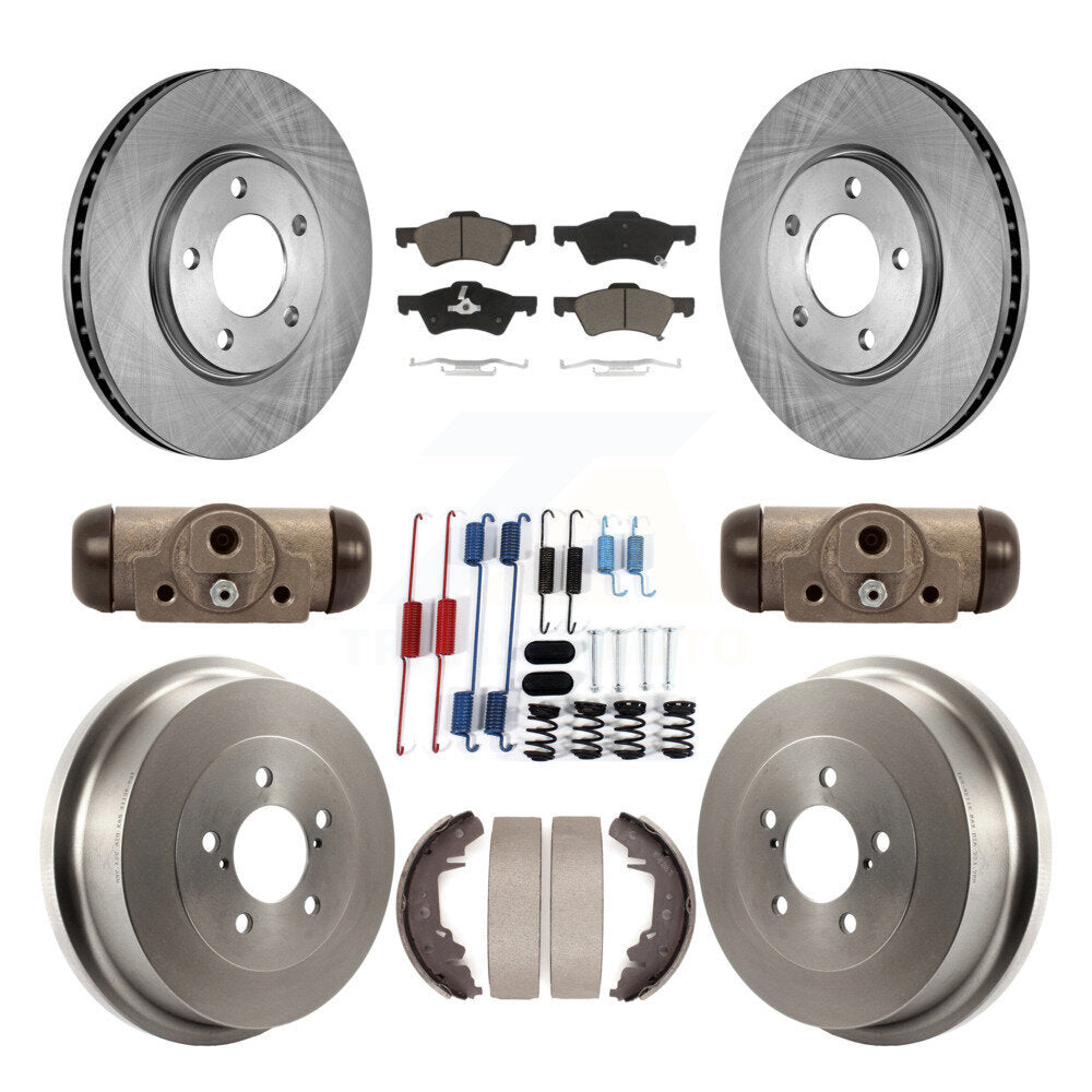 CMX K8C-102883 Disc Brake Kit for 2001-2007 Chrysler Town & Country, Dodge Caravan, Dodge Grand Caravan - Front and Rear product image