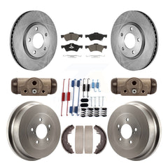 CMX K8C-102883 Disc Brake Kit for 2001-2007 Chrysler Town & Country, Dodge Caravan, Dodge Grand Caravan - Front and Rear product image