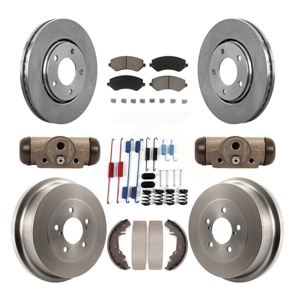 CMX K8C-102884 Disc Brake Kit for 2001-2007 Dodge Caravan, Chrysler Town & Country, Chrysler Voyager & more - Front and Rear product image