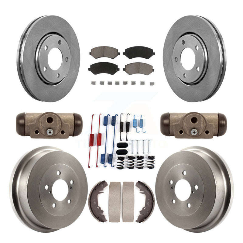 CMX K8C-102884 Disc Brake Kit for 2001-2007 Dodge Caravan, Chrysler Town & Country, Chrysler Voyager & more - Front and Rear product image
