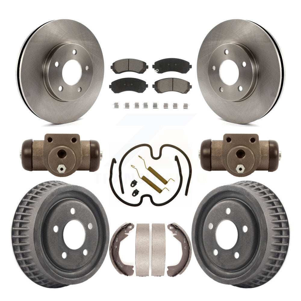 CMX K8C-102894 Disc Brake Kit for 2002-2004 Chevrolet Venture, Oldsmobile Silhouette, Pontiac Montana - Front and Rear product image