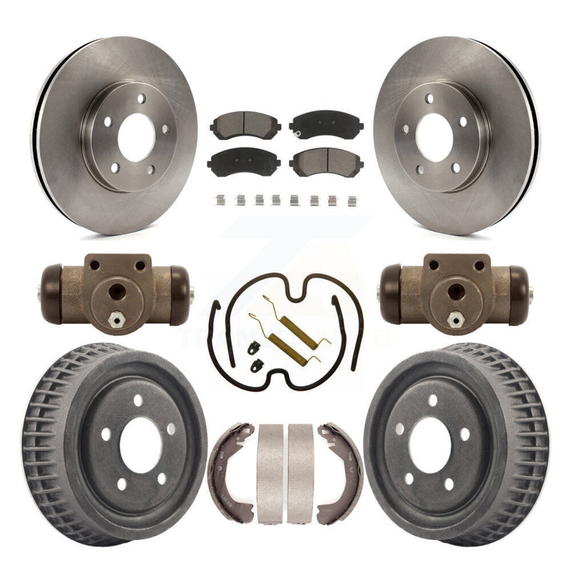 CMX K8C-102894 Disc Brake Kit for 2002-2004 Chevrolet Venture, Oldsmobile Silhouette, Pontiac Montana - Front and Rear product image
