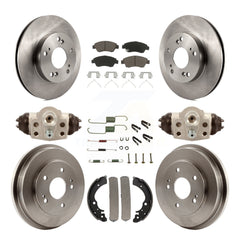 CMX K8C-102901 Disc Brake Kit for 2012-2015 Honda Civic - Front and Rear product image