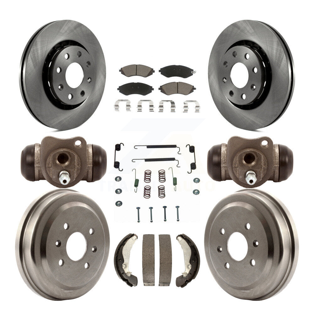 CMX K8C-102915 Disc Brake Kit for 2004-2015 Chevrolet Spark, Pontiac G3, Pontiac G3 Wave & more - Front and Rear product image
