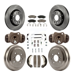 CMX K8C-102915 Disc Brake Kit for 2004-2015 Chevrolet Spark, Pontiac G3, Pontiac G3 Wave & more - Front and Rear product image