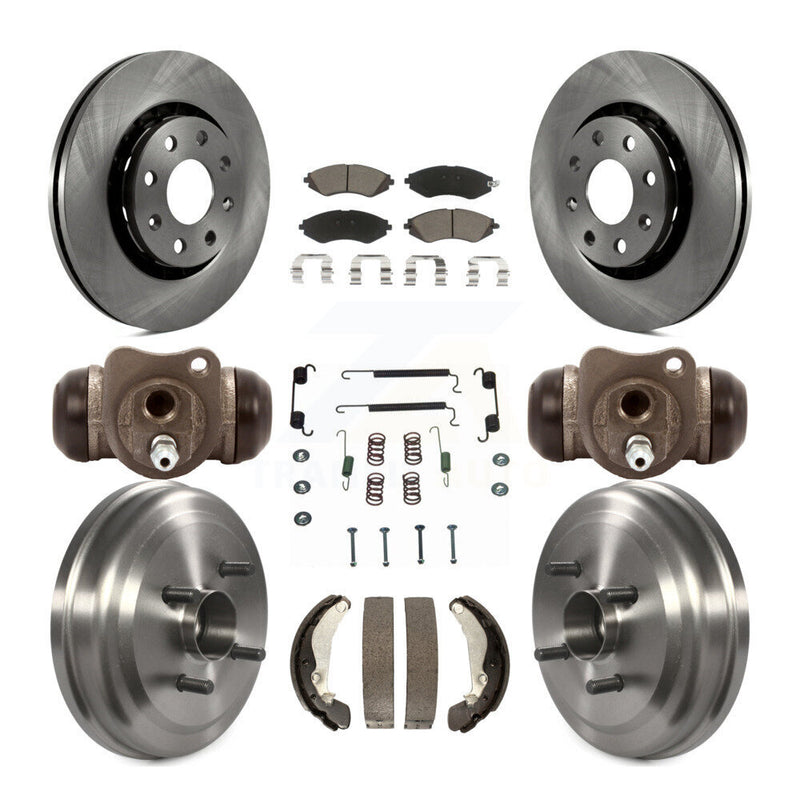 CMX K8C-102916 Disc Brake Kit for 2004-2011 Pontiac G3, Chevrolet Aveo5, Pontiac Wave & more - Front and Rear product image