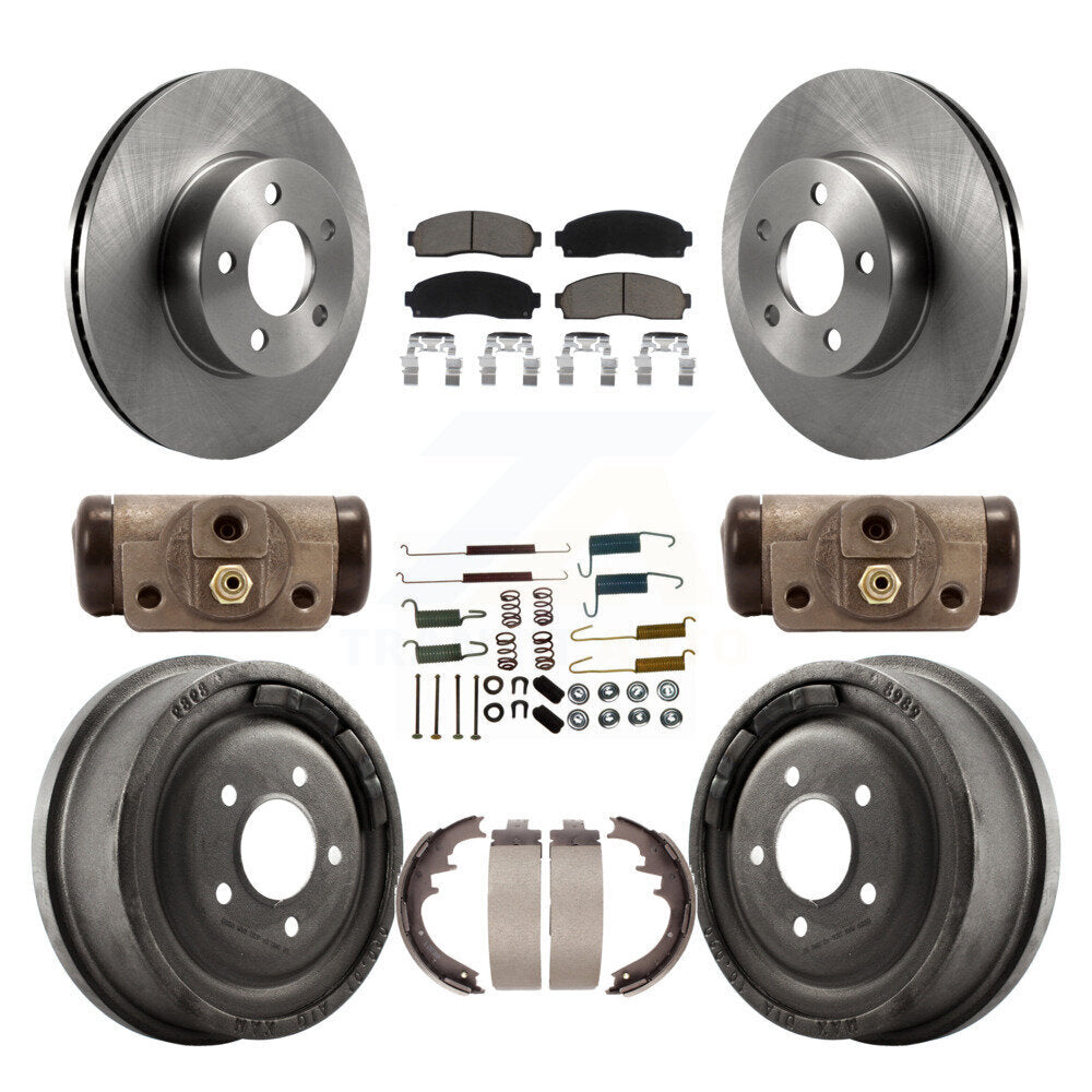 CMX K8C-102927 Disc Brake Kit for 2004-2010 Mazda B4000, Ford Ranger - Front and Rear product image