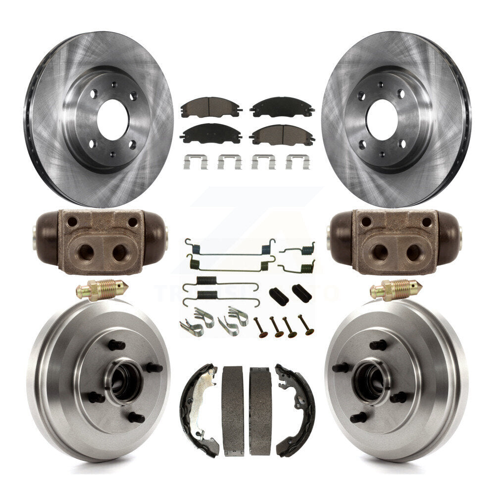 CMX K8C-102956 Disc Brake Kit for 2009-2011 Ford Focus - Front and Rear product image