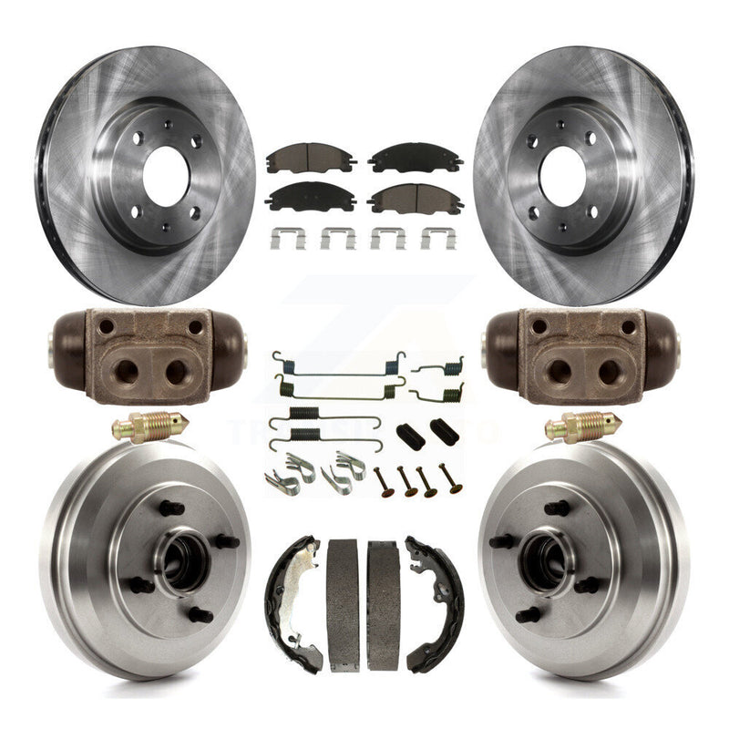 CMX K8C-102956 Disc Brake Kit for 2009-2011 Ford Focus - Front and Rear product image