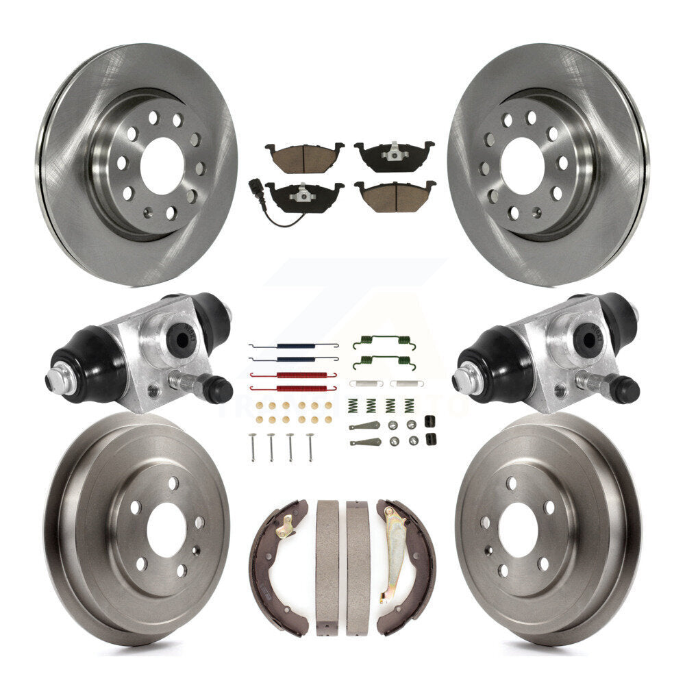CMX K8C-102958 Disc Brake Kit for 2011-2012 Volkswagen Jetta - Front and Rear product image