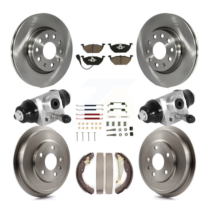 CMX K8C-102958 Disc Brake Kit for 2011-2012 Volkswagen Jetta - Front and Rear product image