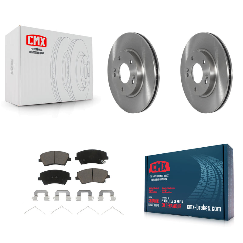 CMX K8C-102987 Disc Brake Kit for 2017-2022 Hyundai Ioniq, Kia Niro - Front product image