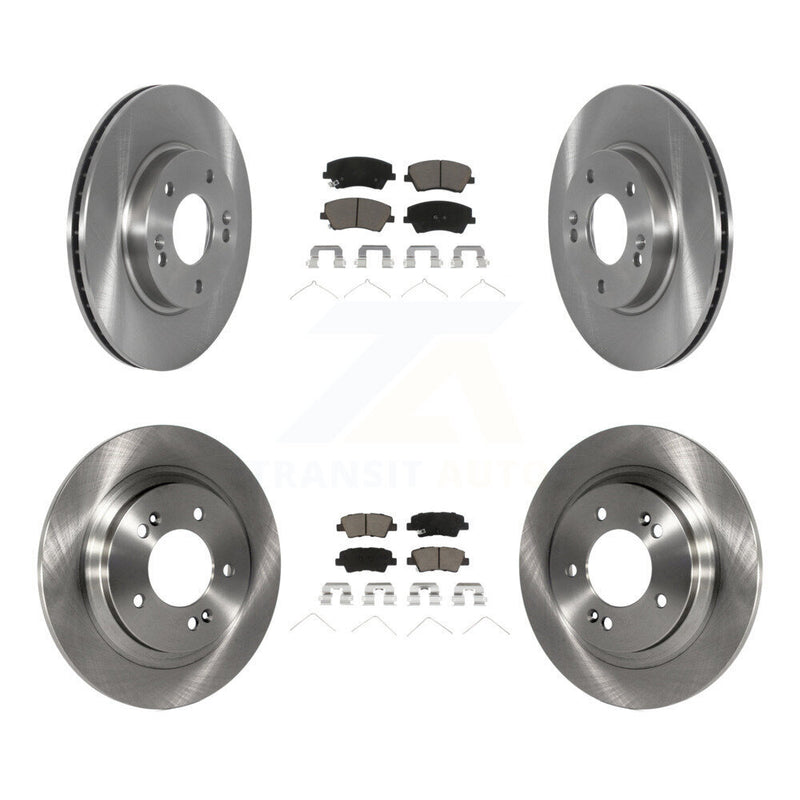 CMX K8C-102997 Disc Brake Kit for 2017-2019 Kia Niro, Hyundai Ioniq - Front and Rear product image