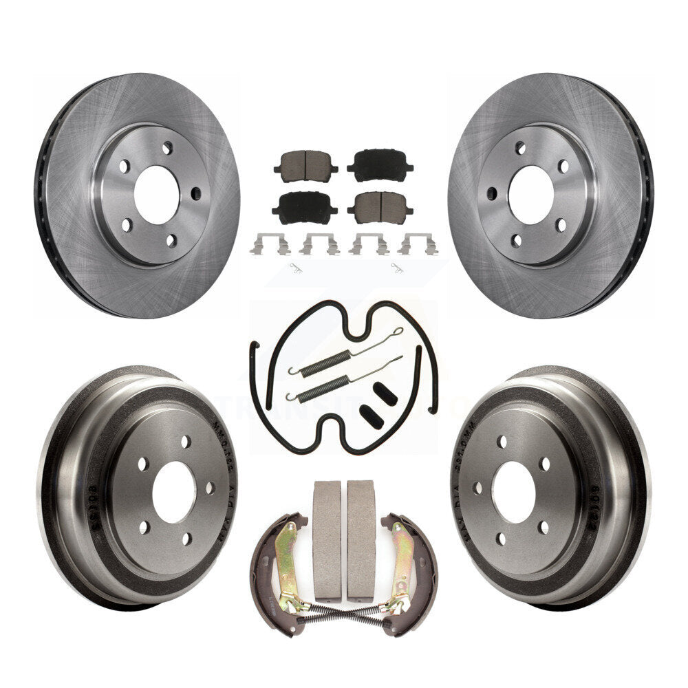 CMX K8C-103066 Disc Brake Kit for 2005-2007 Chevrolet Malibu - Front and Rear product image