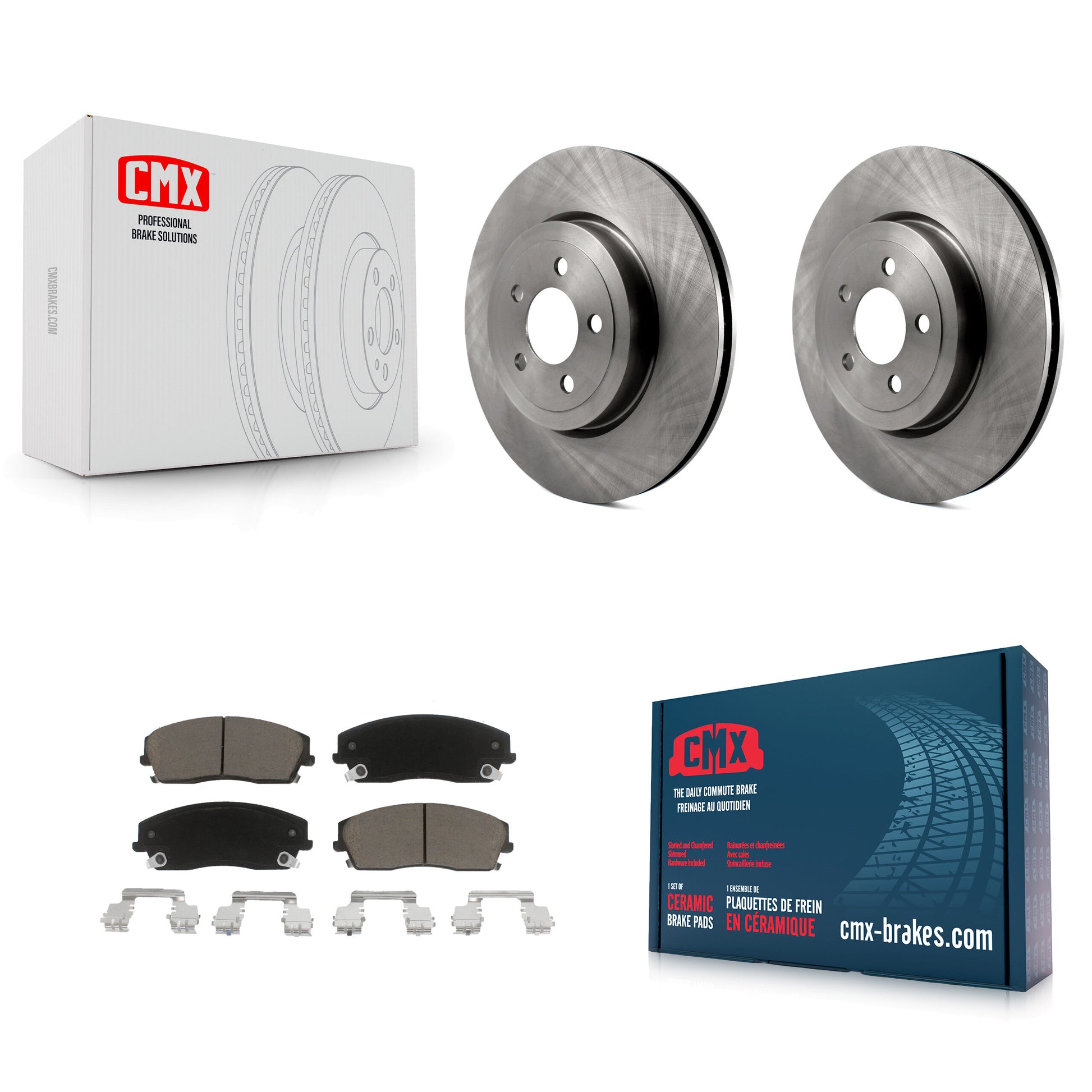 CMX K8C-103114 Disc Brake Kit for 2015-2018 Dodge Charger - Front product image