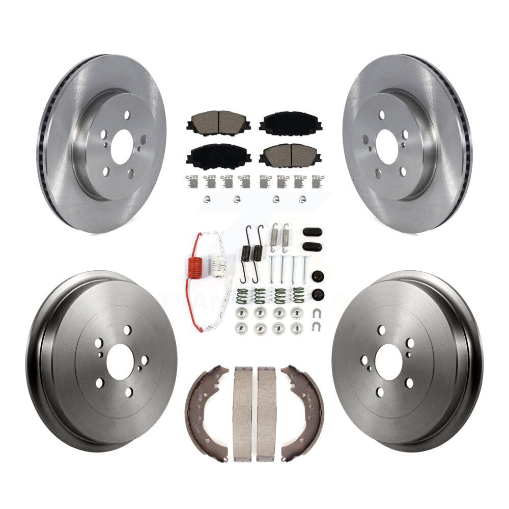 CMX K8C-103145 Disc Brake Kit for 2019 Toyota Corolla - Front and Rear product image