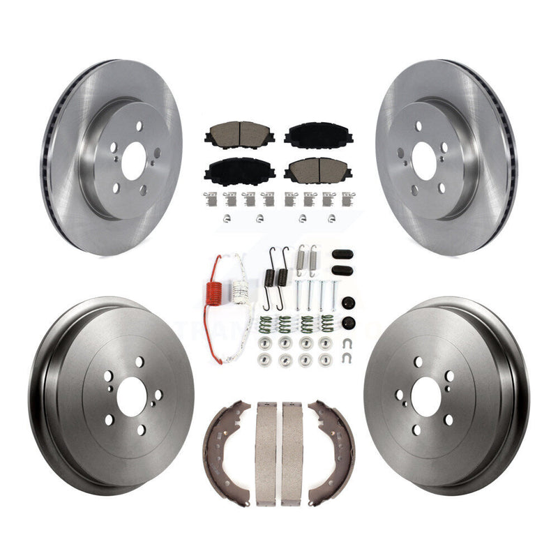 CMX K8C-103145 Disc Brake Kit for 2019 Toyota Corolla - Front and Rear product image