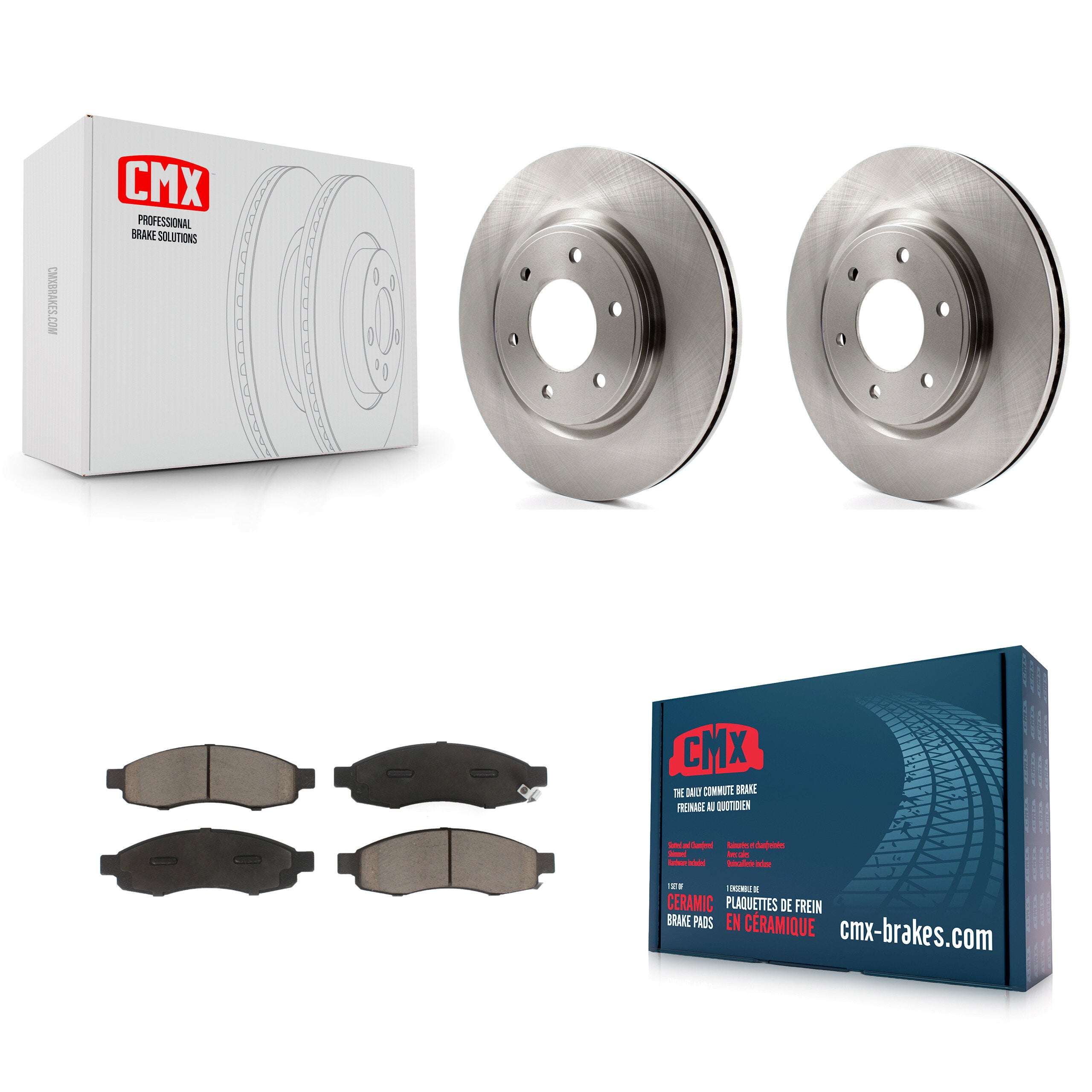 CMX K8C-103160 Disc Brake Kit for 2007 Nissan TITAN - Front product image