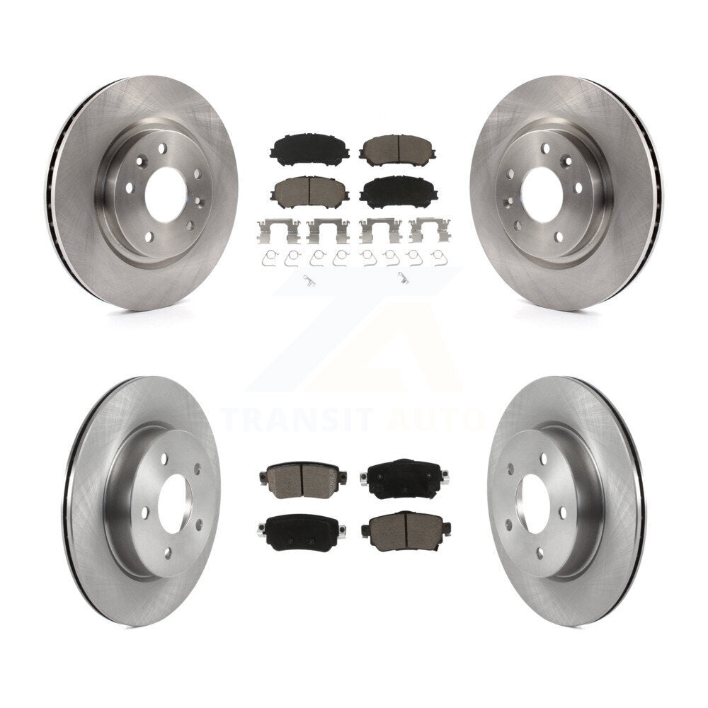 CMX K8C-103176 Disc Brake Kit for 2019-2023 Nissan Rogue, Nissan Rogue Sport, Nissan Qashqai - Front and Rear product image