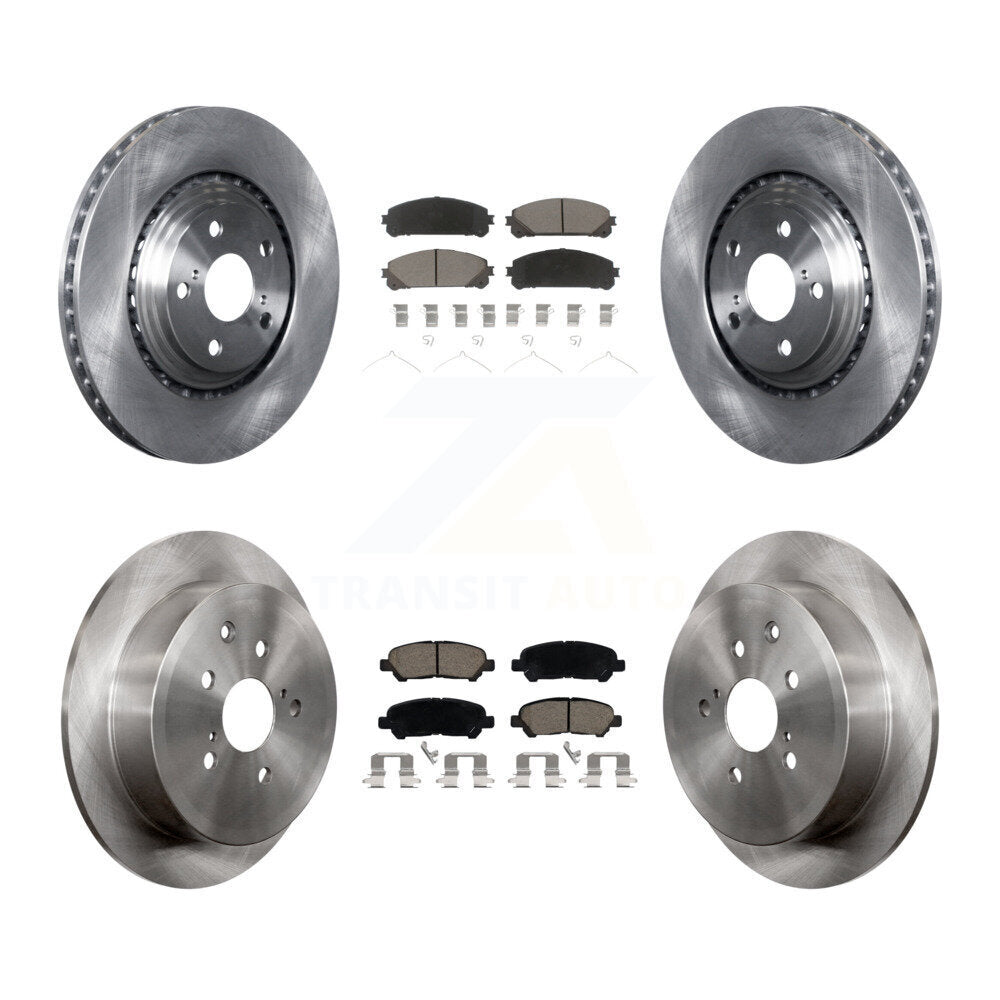 CMX K8C-103296 Disc Brake Kit for 2014 Toyota Highlander - Front and Rear product image
