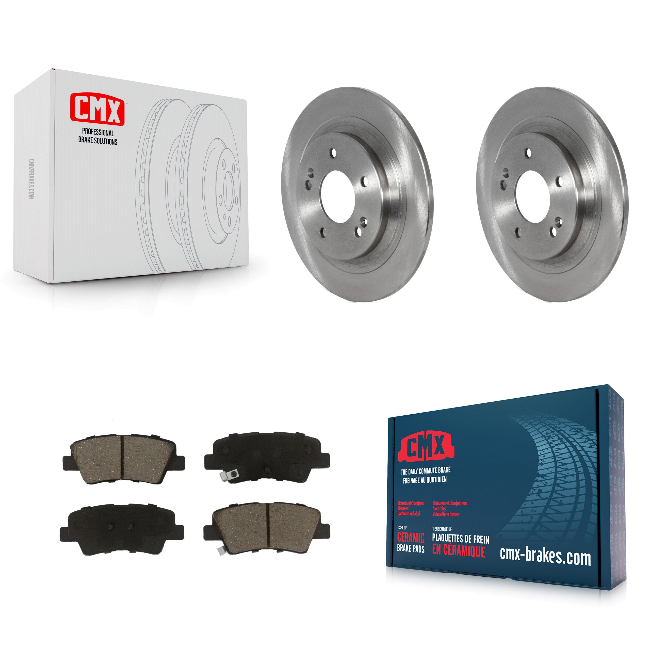 CMX K8C-103309 Disc Brake Kit for 2022-2023 Hyundai Kona - Rear product image