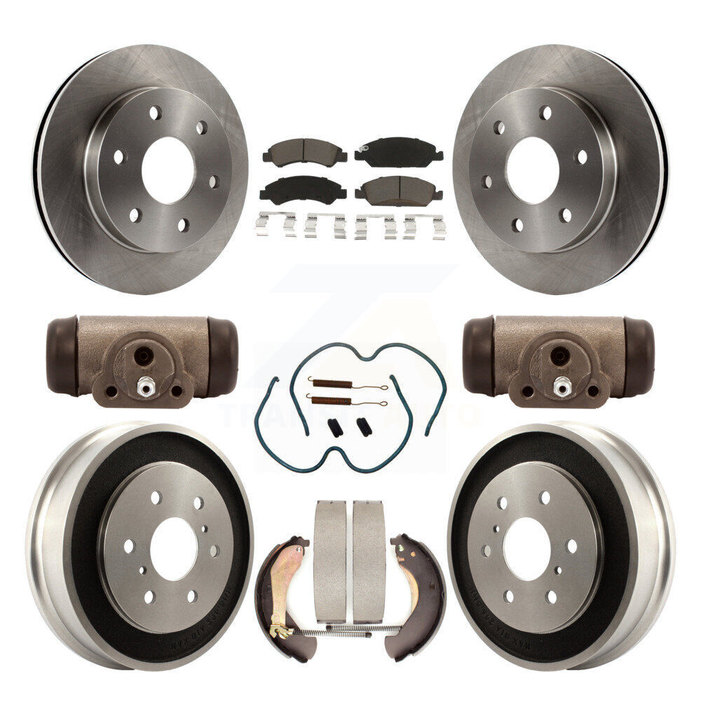 CMX K8C-103328 Disc Brake Kit for 2007 GMC Sierra 1500 - Front and Rear product image
