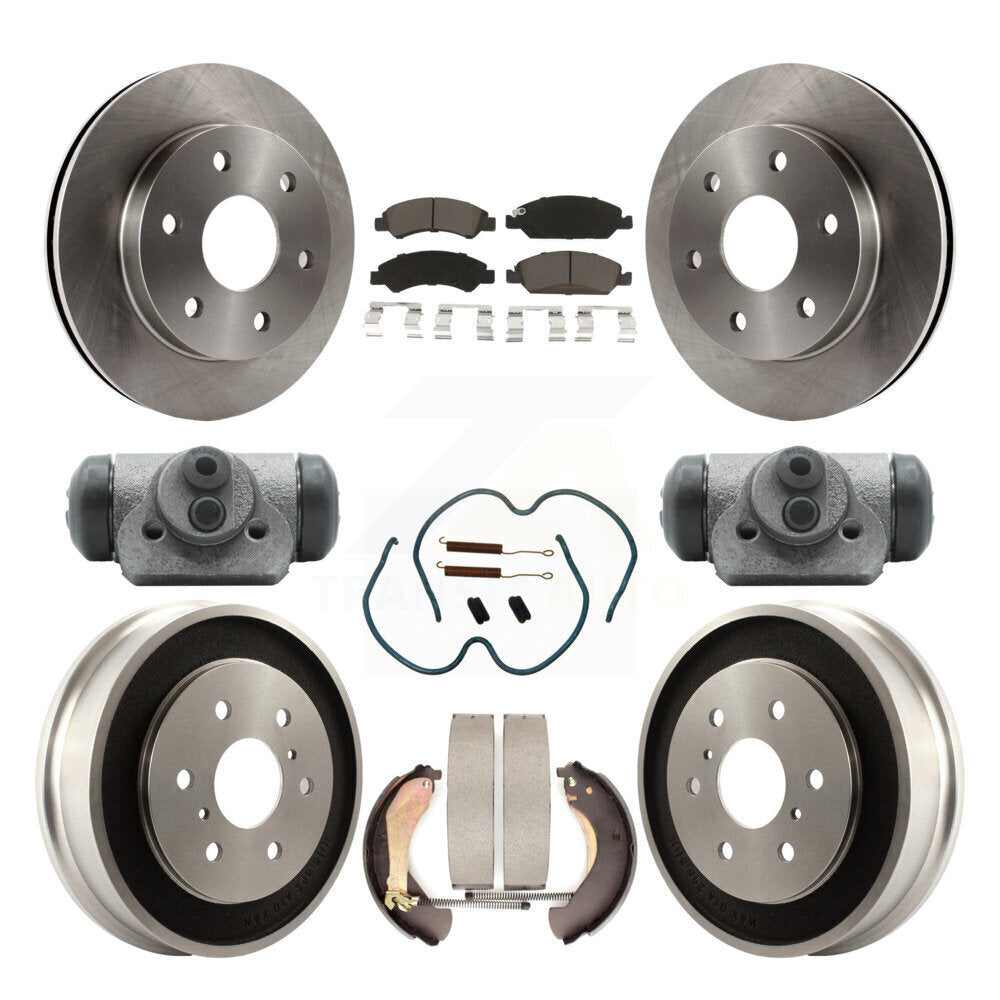 CMX K8C-103329 Disc Brake Kit for 2007 GMC Sierra 1500 - Front and Rear product image