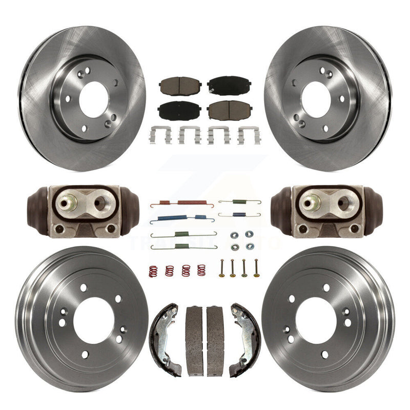 CMX K8C-103330 Disc Brake Kit for 2009-2010 Hyundai Elantra - Front and Rear product image