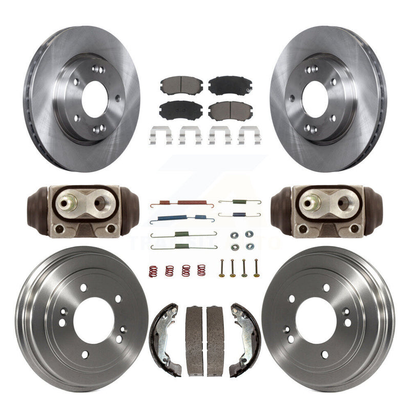 CMX K8C-103331 Disc Brake Kit for 2008-2010 Hyundai Elantra - Front and Rear product image