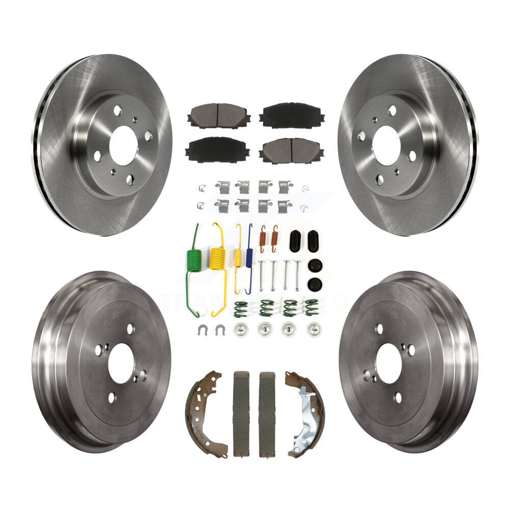 CMX K8C-103387 Disc Brake Kit for 2014-2018 Toyota Yaris - Front and Rear product image
