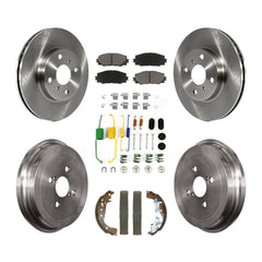CMX K8C-103387 Disc Brake Kit for 2014-2018 Toyota Yaris - Front and Rear product image