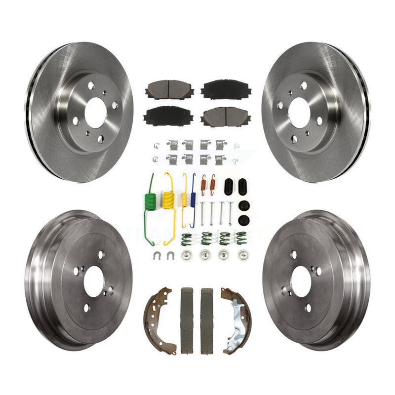 CMX K8C-103387 Disc Brake Kit for 2014-2018 Toyota Yaris - Front and Rear product image