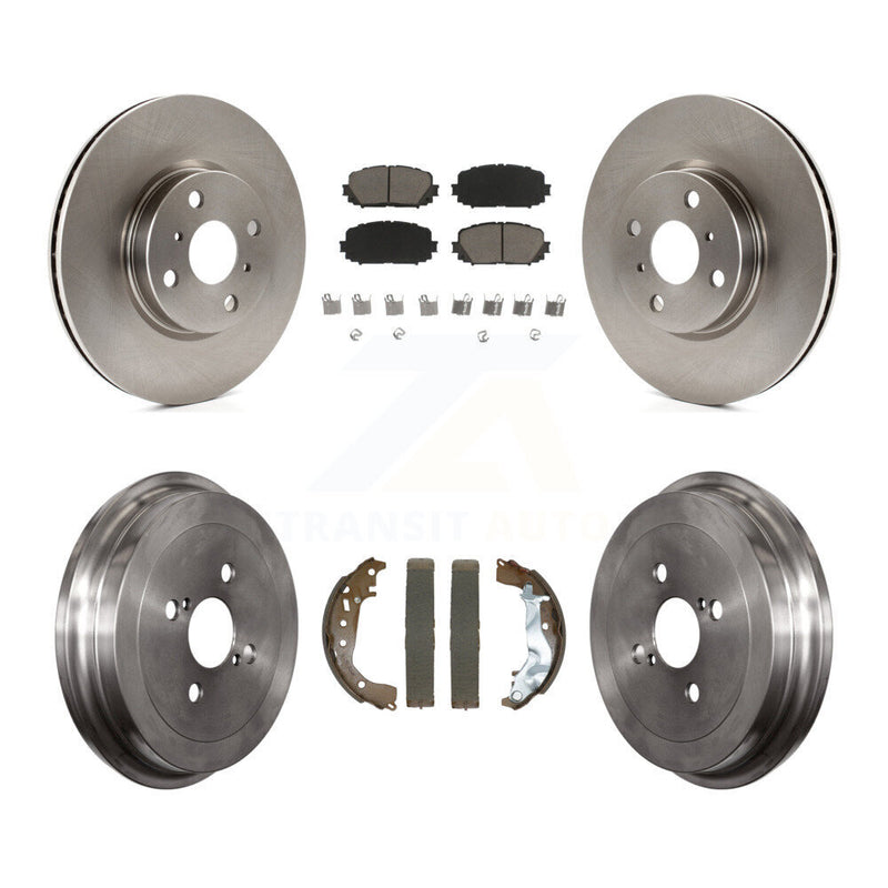 CMX K8C-103390 Disc Brake Kit for 2015-2018 Toyota Yaris - Front and Rear product image