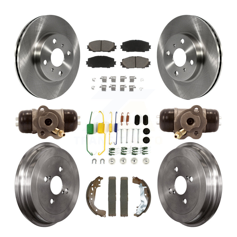CMX K8C-103391 Disc Brake Kit for 2014-2018 Toyota Yaris - Front and Rear product image
