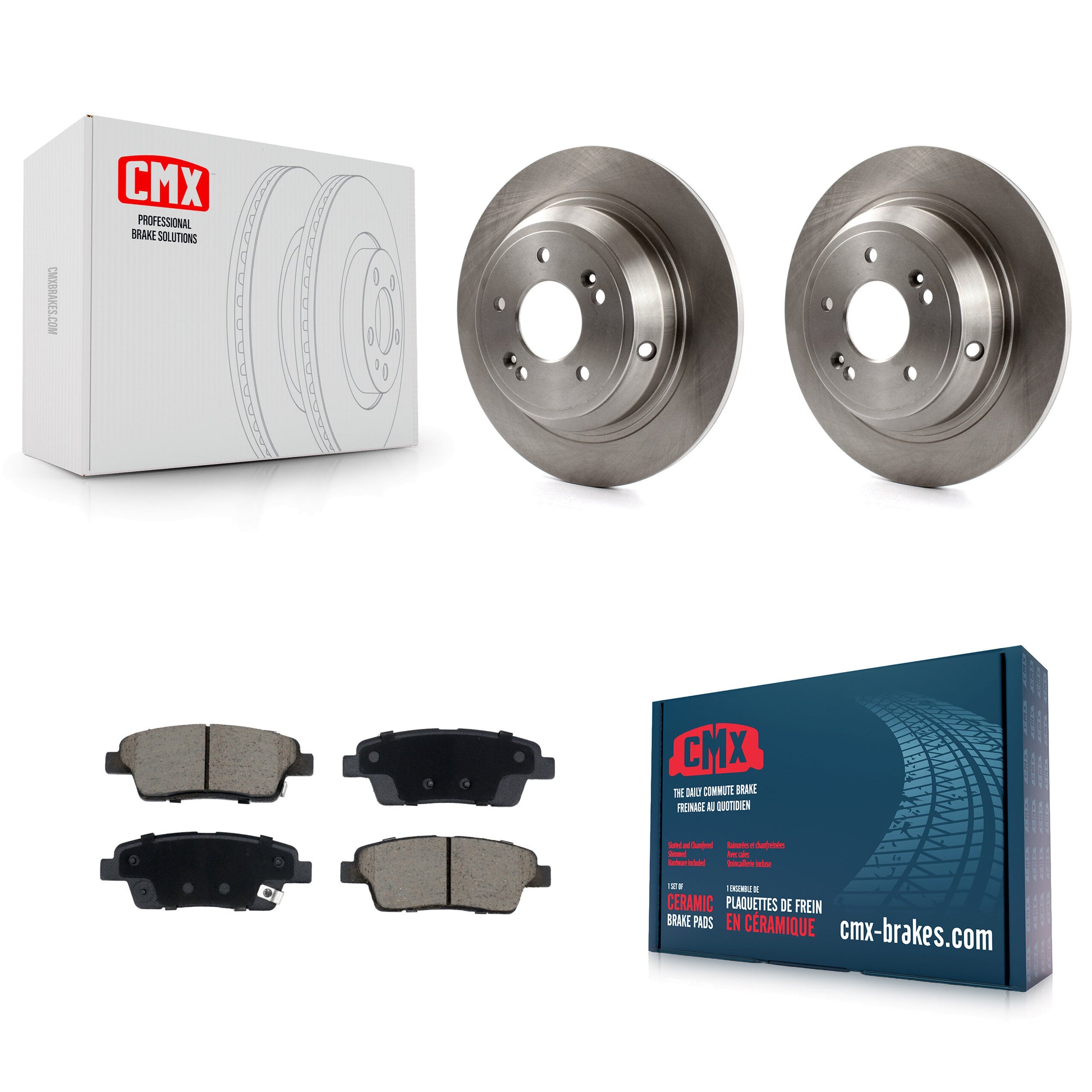 CMX K8C-103540 Disc Brake Kit for 2018-2020 Genesis G80 - Rear product image