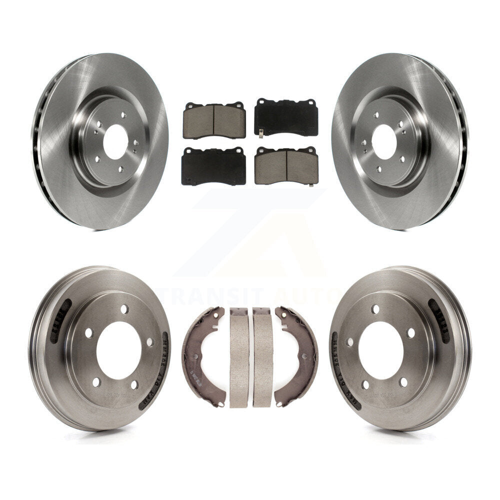 CMX K8C-103554 Disc Brake Kit for 2008-2009 Mitsubishi Lancer - Front and Rear product image