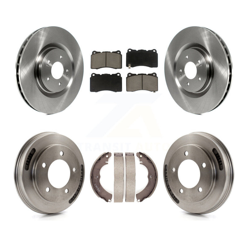 CMX K8C-103554 Disc Brake Kit for 2008-2009 Mitsubishi Lancer - Front and Rear product image