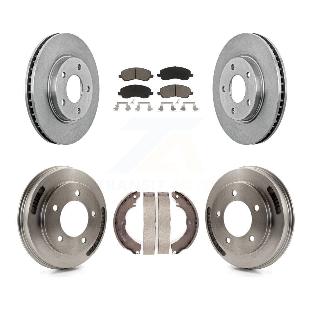 CMX K8C-103555 Disc Brake Kit for 2008-2014 Mitsubishi Lancer - Front and Rear product image