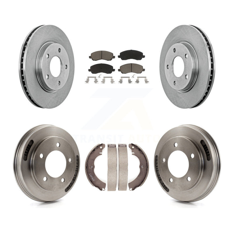 CMX K8C-103555 Disc Brake Kit for 2008-2014 Mitsubishi Lancer - Front and Rear product image