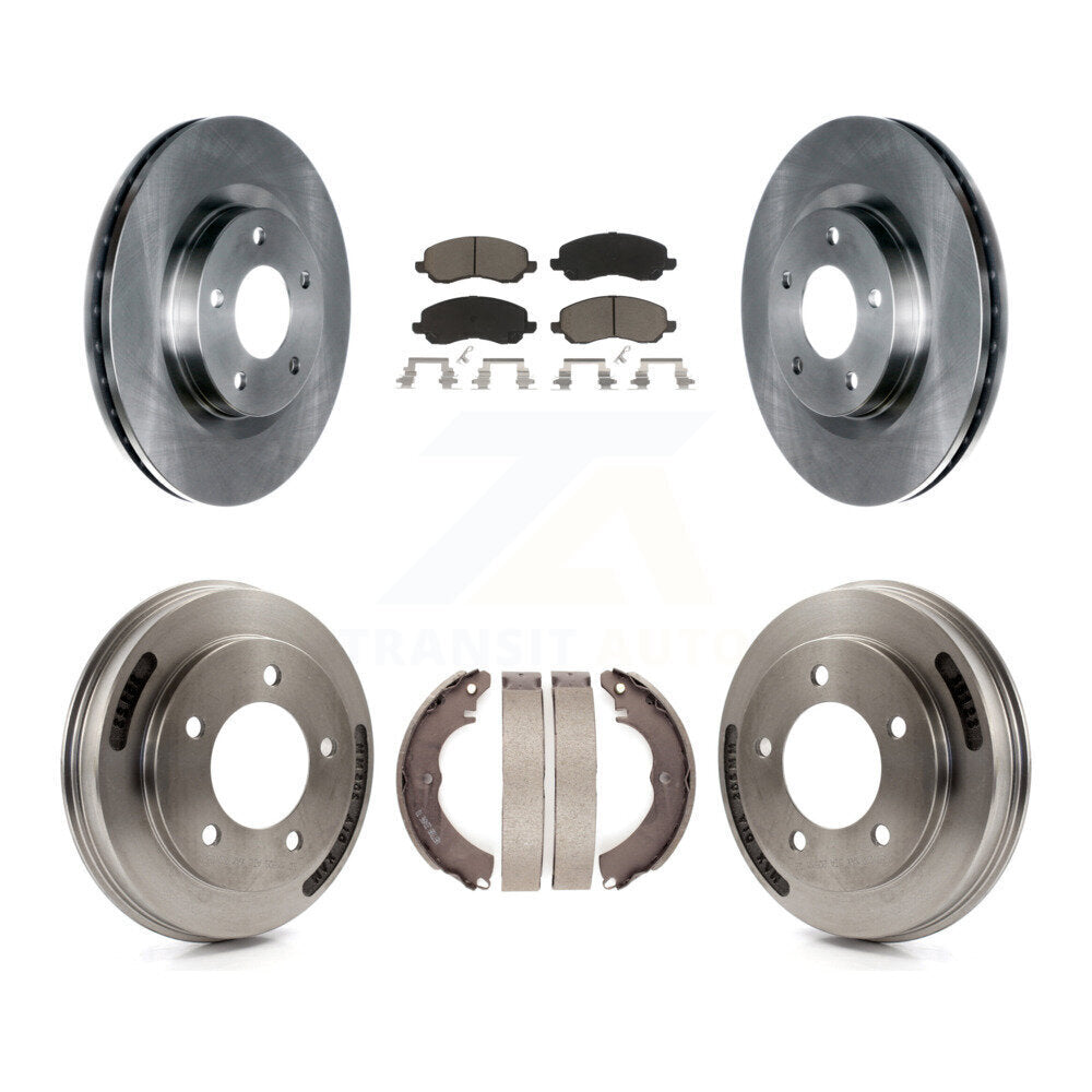 CMX K8C-103556 Disc Brake Kit for 2008-2009 Mitsubishi Lancer - Front and Rear product image