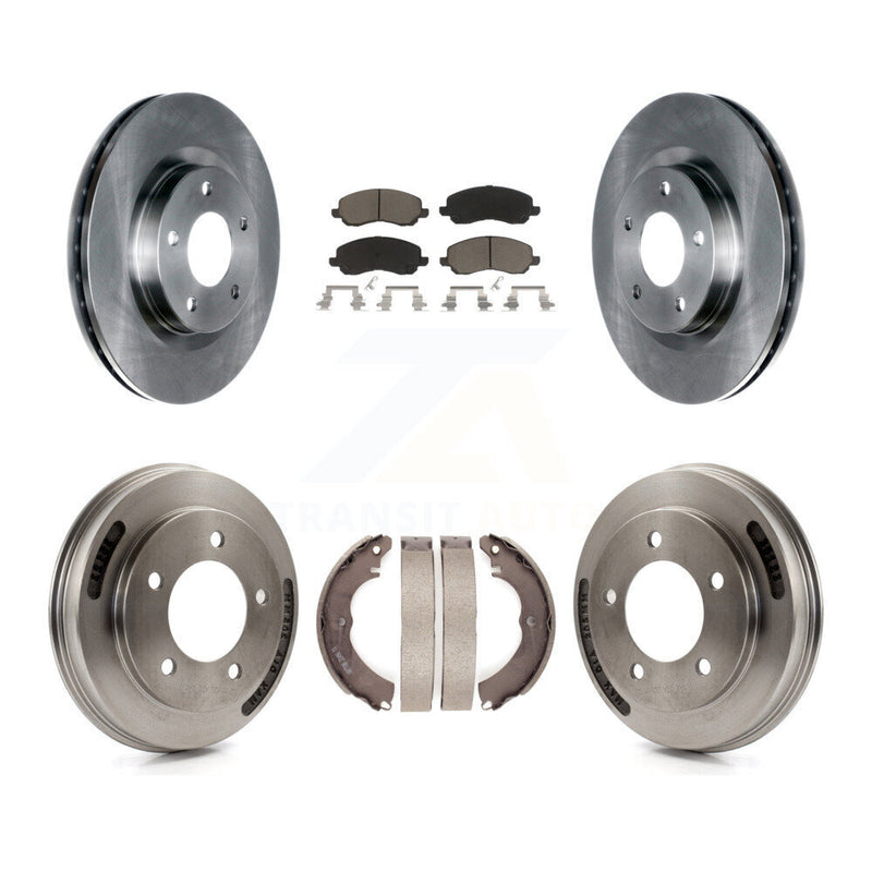 CMX K8C-103556 Disc Brake Kit for 2008-2009 Mitsubishi Lancer - Front and Rear product image