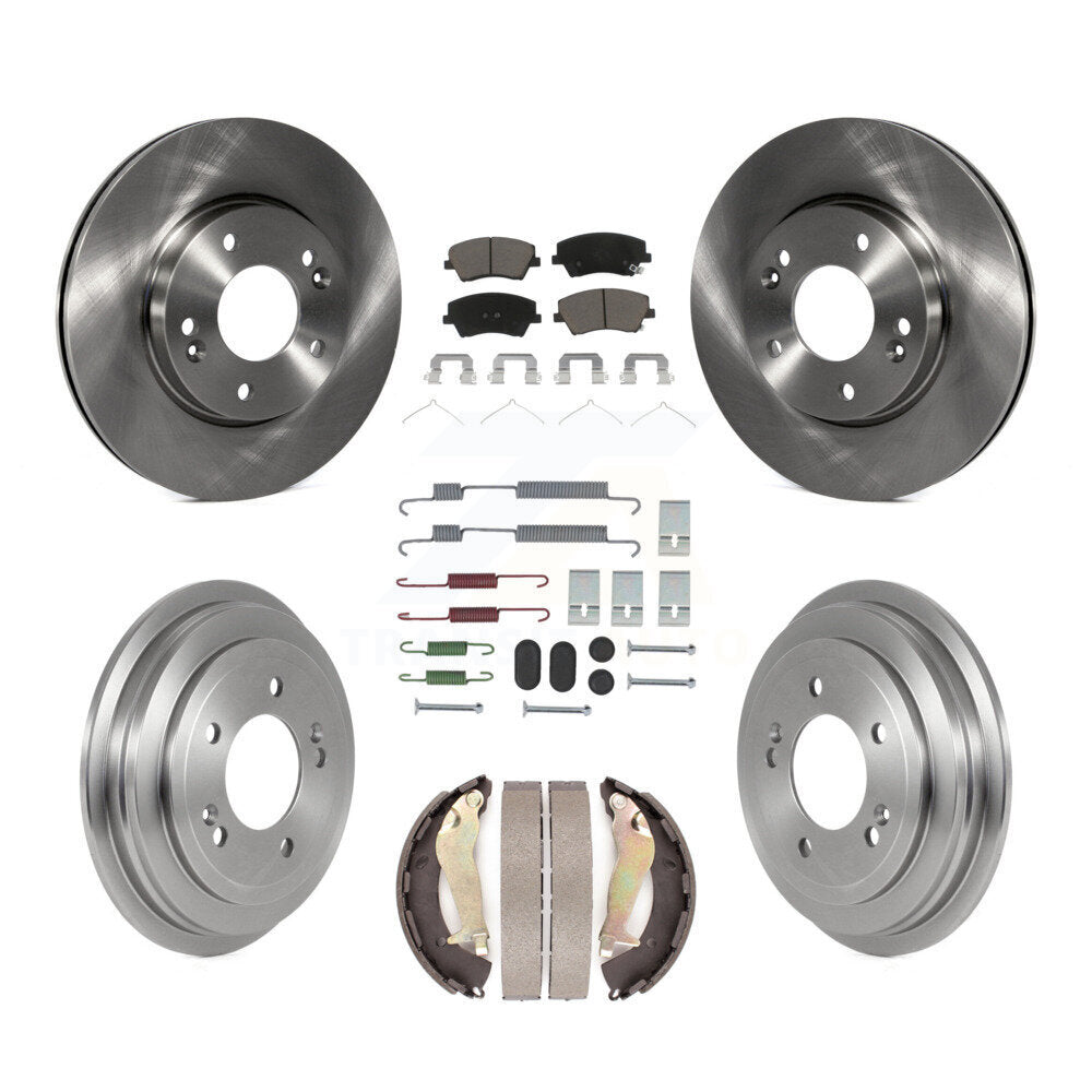 CMX K8C-103561 Disc Brake Kit for 2017-2020 Hyundai Elantra - Front and Rear product image