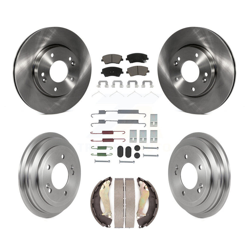 CMX K8C-103561 Disc Brake Kit for 2017-2020 Hyundai Elantra - Front and Rear product image